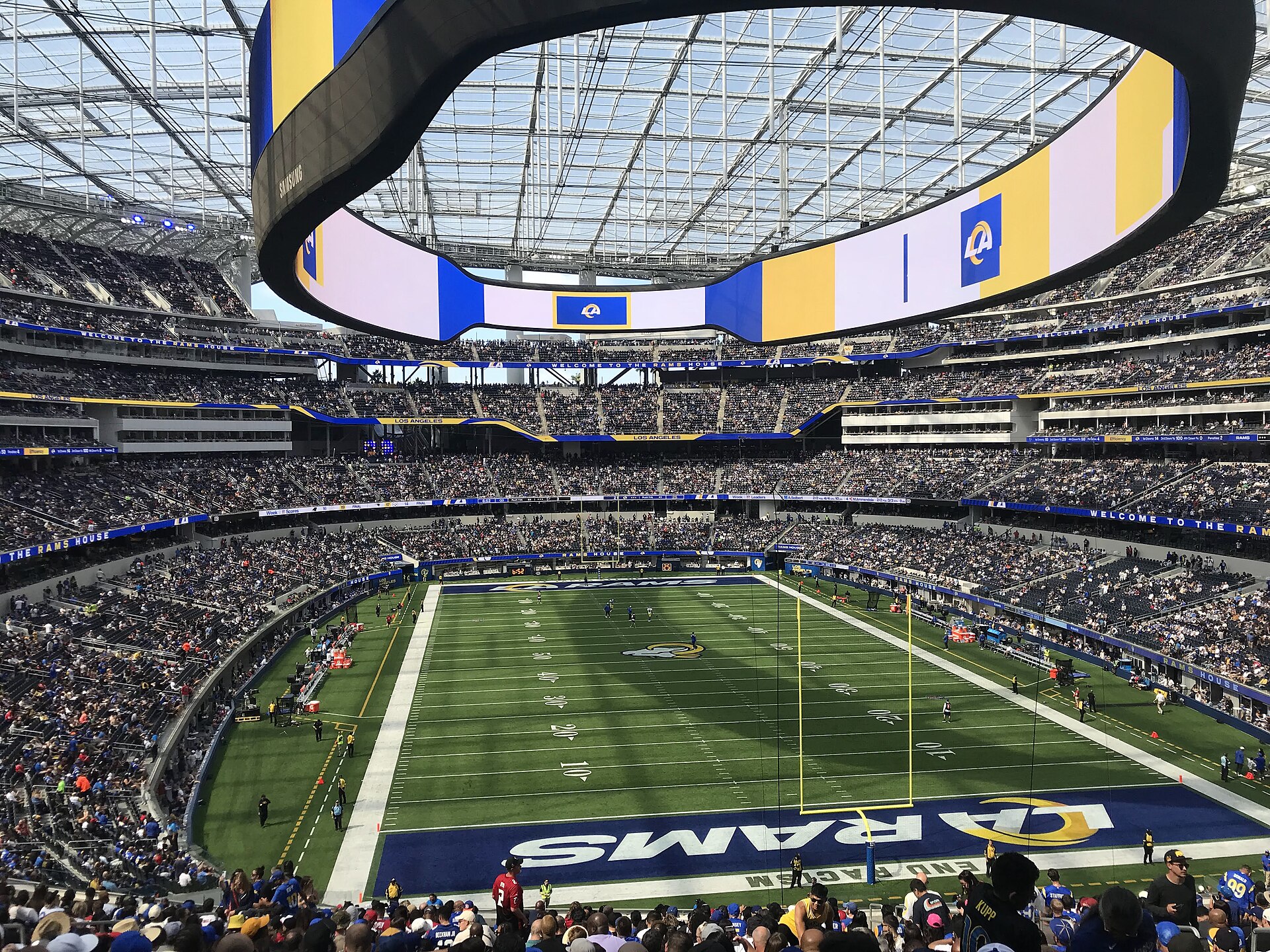 ラムズの本拠地SoFiスタジアム